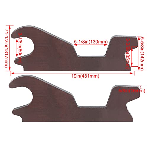 Image of Quick Change Attach Bucket Ears Attachment Compatible with John Deere 50D 50G 60D 60G Mini Excavator