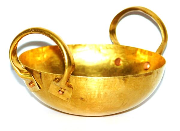 Wok de Latón 6 Pulgadas UNCLEJUM miniatura 1