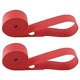 ZZLZX 2 cintas elásticas de nailon para llantas de bicicleta, 700C