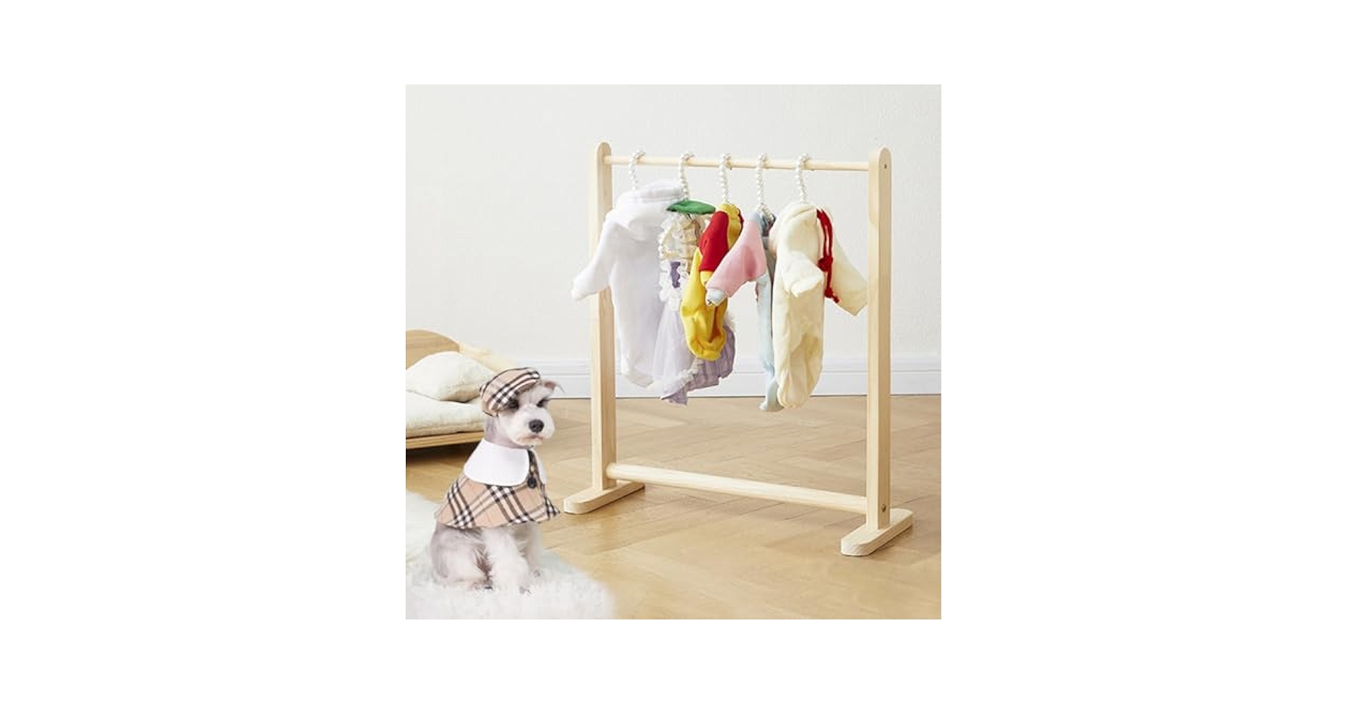【新着商品】Potphieé ペット用 ハンガーラック 犬 服 収納 ハンガー Amazon.co.jp: 犬 ハンガーラック 服 収納 ハンガーラック