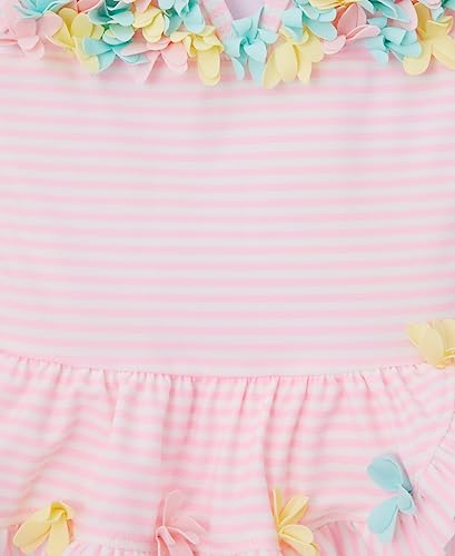 Little Me Baby Girl's UPF 50+ Sun Protection One Piece Swimsuit3