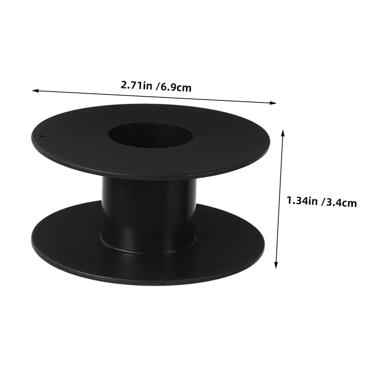 6Pcs Plastic Cable Storage Spool Convenient Wire Reel for Extension Cord Management Portable Organizer for Heating Wires and Crafts