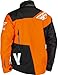 Fly Racing SNX Pro Snow Jacket (Black/Orange, Youth Large)