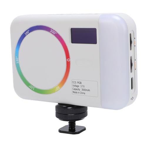 Panel de luz RGB portátil idóneo para fondo colorido en transmisión en vivo constante