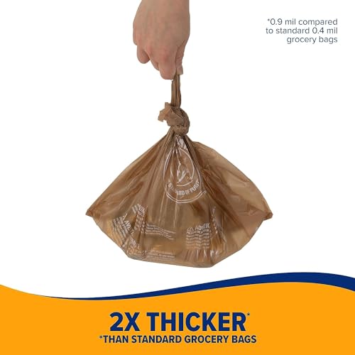 Arm & Hammer Pooper Scooper Swivel Bin & Rake Dog Poop Scooper with Petmate Heavy Duty Poop Bags 20 Count Refill Pack - image 8