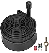 RUTU 16 * 1 3/8 Bike Inner Tube Standard Schrader Valve Tubes - 16x1-3/8 Bike Tube with 35mm Schr...