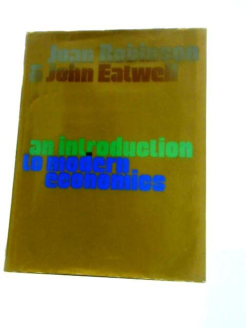 Buy Introduction to Modern Economics โ BookShops.in