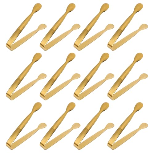 Amosfun 304�X�e�����X�� �p�����g���O 12�Z�b�g �����b�L�d�グ �e�B�[�o�b�O�i��� �A�C�X�g���O ���@�\�T�[�r���O �R�[�q�[�o�[��e�B�[