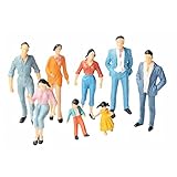 TAILLES PARFAITES: chaque figurine mesure env..20 mm/ 0,79 pouce de hauteur, la proportion du modèle est de 1:87