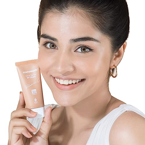Mamaearth Glow Serum BB Cream with Vitamin C & Turmeric - 25 g | Long Lasting Natural Coverage | SPF 30 PA++ Sun Protection| Lightweight & Hydrating - Image 7
