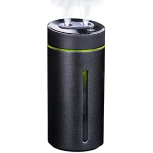 Rechargeable Car Diffuser | Smart Car Air Freshener and Air Humidifier with Nano Atomization Technology | Smart Auto On and Off | Double Steam Release | Enhanced Aromatherapy Diffuser by Perfa