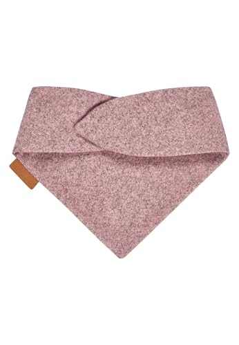 Sterntaler Halstuch aus weichem Jersey mit Katzen-Stickmotiv, gefüttert, mit Klettverschluss - Mädchen Accessoires für Babys und Kleinkinder - weich, elastisch und stilvoll - rosa melange, Gr. 1