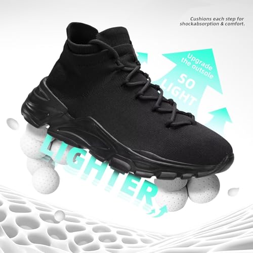 Men's Slip On Walking Shoes Running Comfortable Tennis Breathable Lightweight Non Slip Athletic Gym Workout Casual Fashion Sneakers3