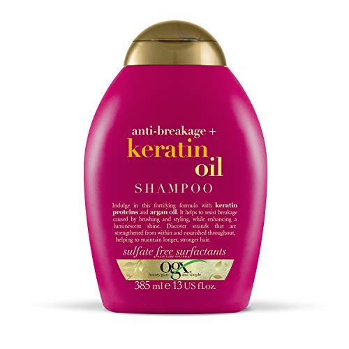 OGX Anti-Breakage Keratin Oil Shampoo, 385ml, 97751