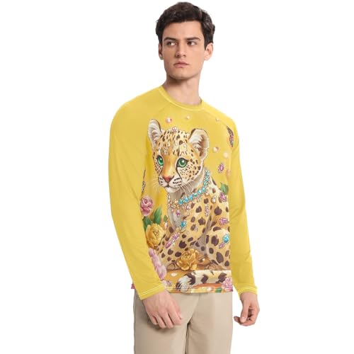 UPF 50+ Men's Rash Guard Long Sleeve Quick Dry Fishing Hiking T-Shirts Sun Protection Sun Shirts3