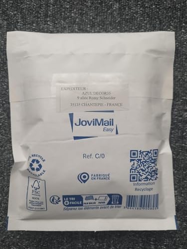 Plaque numéro de maison lisible carreau 20x20cm pour ne plus rater vos livraisons - 2