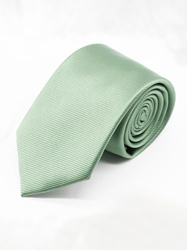 Image of Mantieqingway Black Tie Sets for Men Classic Solid Color Tie Handkerchief Pocket Square Holder Formal Graduation Wedding