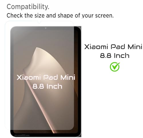 Image of Screen Guard Compatible With Xiaomi Pad Mini 2025 (8.8 Inch Tab) 8 inch Tablet Flexible Fiber Screenguard Not a Tempered Glass Screen Guard