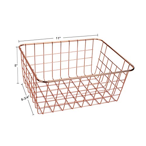 4-Pack-Metal-Wire-Storage-Baskets-Rose-Gold-Wire-Baskets-with-Handles-Pantry-Organizer-Storage-Bins-for-Kitchen-Freezer-Closet-Laundry-Room-Cabinets