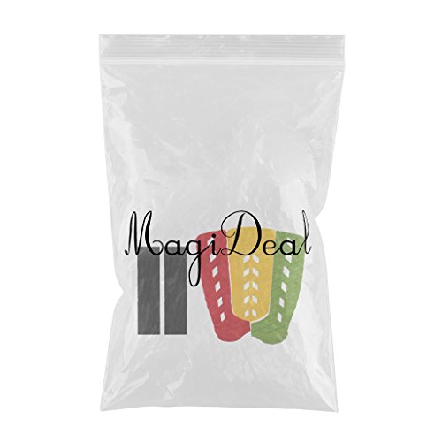 image for Unknown 5Pcs Universal EVA Surfboard Skimboard Traction Tail Pad Deck 