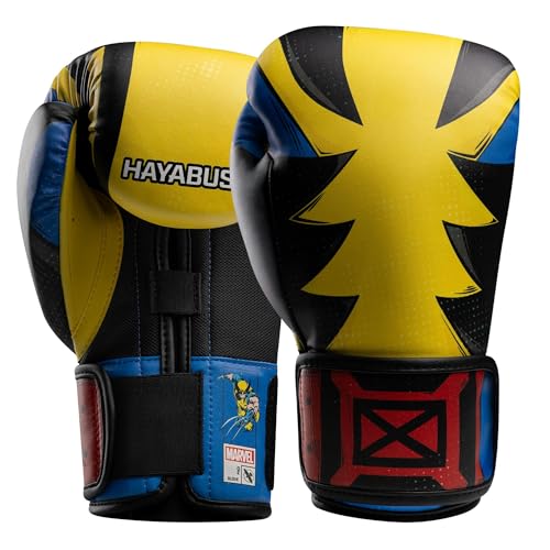 Image of Hayabusa Marvel Classic Boxing Gloves for Men, Women & Kids - Officially Licensed | 16oz 12oz 8oz 6oz Training, Sparring, Bag & Pad Work