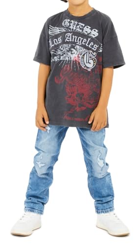 GUESS Boys' Oversized Short Sleeve T-Shirt