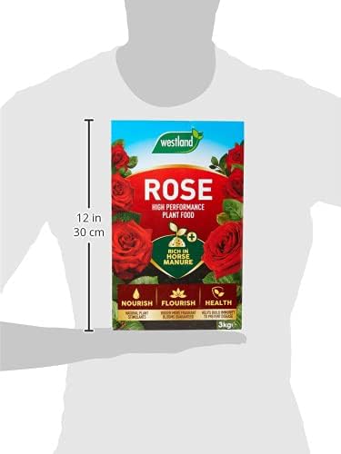Westland Horse Manure and Plant Stimulant Enriched Rose Food, 3 kg