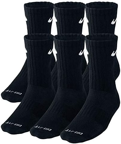 Nike Unisex Adult Everyday Cushioned Training Crew Socks (3 Pairs)