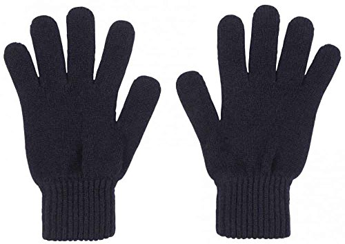 Guantes de cachemira pura para mujer evite manos frías con punto escocés