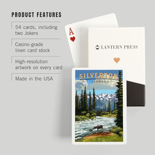 Lantern Press Baraja de 52 Cartas de Poker miniatura 3