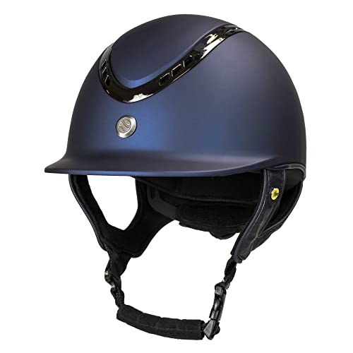 Casco de equitación ajustable Back on Track EQ3 Pardus contra impactos en hípica