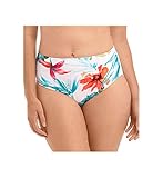 Fantasie Damen Kiawah Island Bikinihose mit hoher Taille Bikini-Unterteile, Weiß, Small