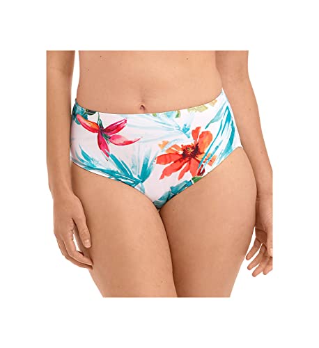 Fantasie Womens Kiawah Island High Waist Brief Bikini Bottoms, White, Medium Us #TOP14