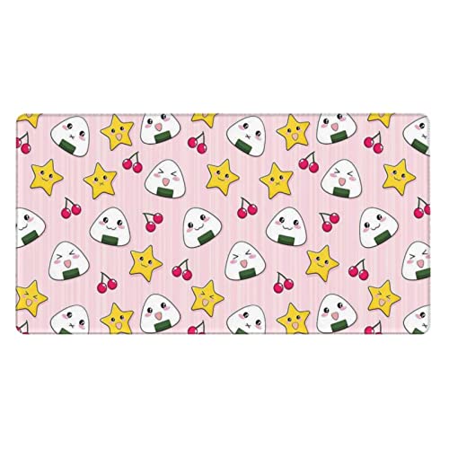 Tapis de souris balle de riz pour un bureau gaming mignon et ordonné