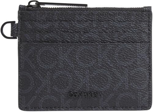 Calvin Klein Herren CK Must Mono CARDHOLDER LV04D1039G Kartenhalter, Schwarz (Schwarz), Einheitsgröße, Schwarz (Schwarz), Einheitsgröße