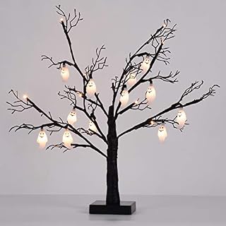 Midore Tree Branches Lights Table Lamp Bonsai Fairy Lights 50cm/1.64ft 108LED Warm White USB/Battery Powered for Xmas Wedding Festival Holiday Decotarion