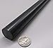 Black Nylon Extruded Round Rod 1.00