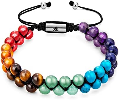 Natural Stone Bracelet for Men Essential Oil bead bracelet Adjustable Yoga Diffuser Bracelet for Men