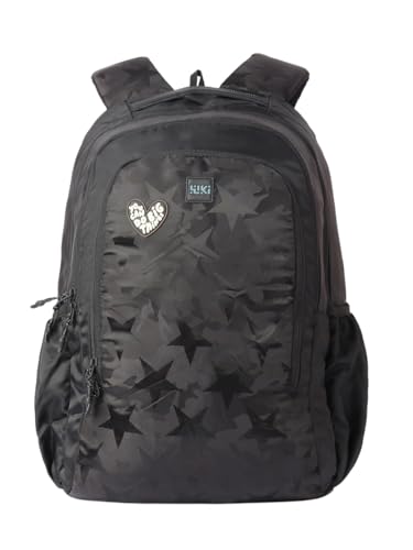 Image of Wildcraft Wiki Prism 40 Backpack for Boys & Girls | 40 Ltr with 3 Compartments, Padded Shoulders, Bottle Holder | Best for Books, Stationery, Lunch Box & Essentials