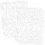 White, 8 Sheet, 1.26 Inch