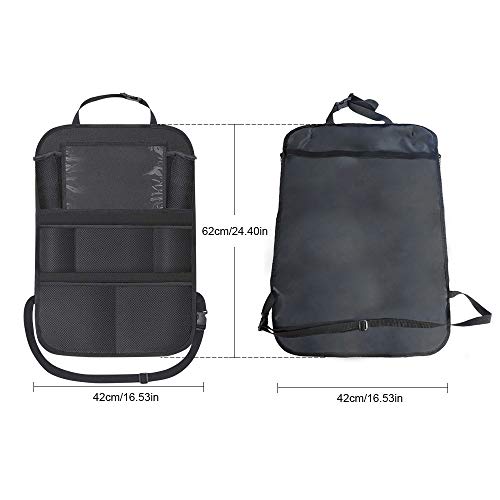 Auto Rückenlehnenschutz Für Kinder - Wasserdichter Sitzschoner Mit Tasche