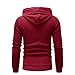 riou ¡Oferta Sudaderas con Capucha para Hombre Cosy Chaqueta Deportiva Sudadera con...