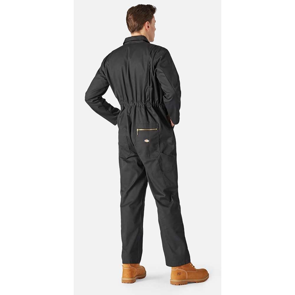 Męskie ogrodniczki Mężczyźni Redhawk Coverall Black