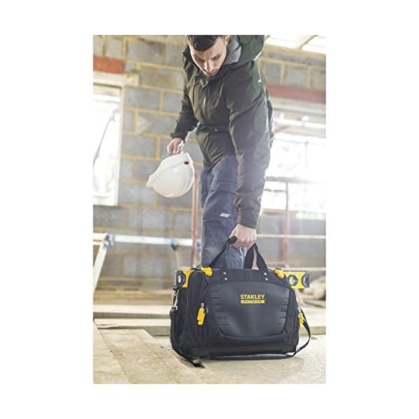 Stanley Fatmax Quick Access Werkzeugtasche FMST1-80147 (mit 4 Fächern, 2 davon mit Reißverschlüssen, aus 600 x 600… – Bild 11