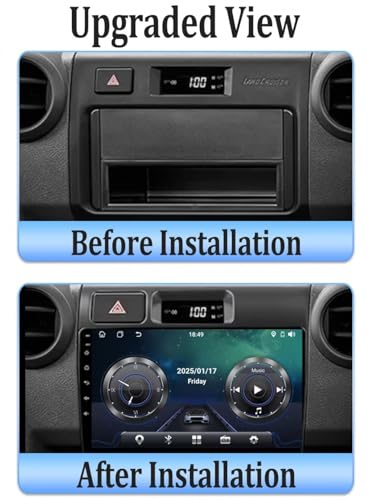 Pantalla táctil coche Toyota Corolla 1995-2002 con Android Auto y radio DAB+ WiFi 2