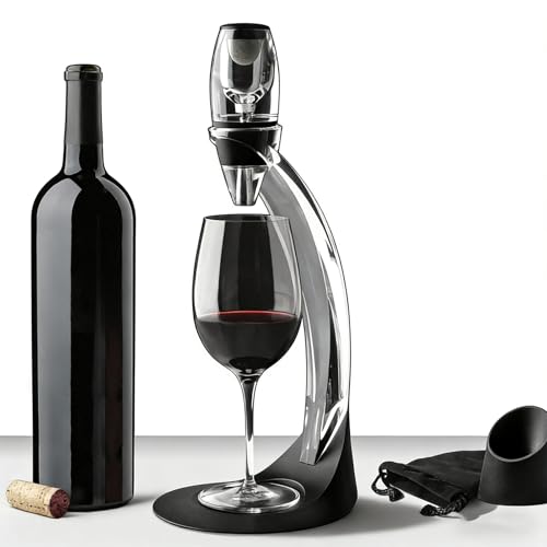Carafe à vin pour aérer instantanément sans attente interminable