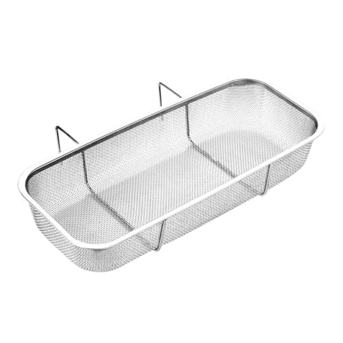 SiaBiced Fregadero de Colador Suministro de Acero Inoxidable, Cesta Coladora para Fregadero de Cocina