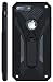 iPhone 7 Plus Case, Military Grade 12ft. Drop Tested Protective Case with Kickstand, Compatible with Apple iPhone 7 Plus - Black