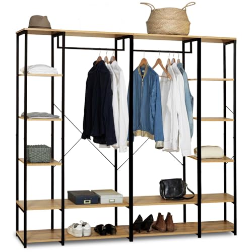 IDMarket: Vestidor modular armario doble