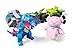 MEGA Construx Pokemon Totodile vs Snubbull Construction Set with Character Figures, Building Toys for Kids (119 Pieces)